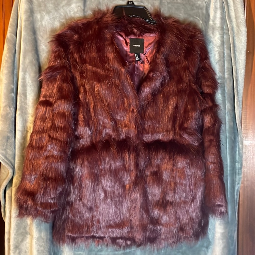 *fake* fur coat